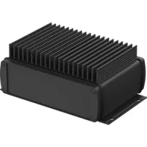 Image of Bopla ABPH 1600-0100 KWL ALUBOS_SET 84416100.HMT1 Treaded casing 140 x 190 x 80 Aluminium Black (RAL 9005)