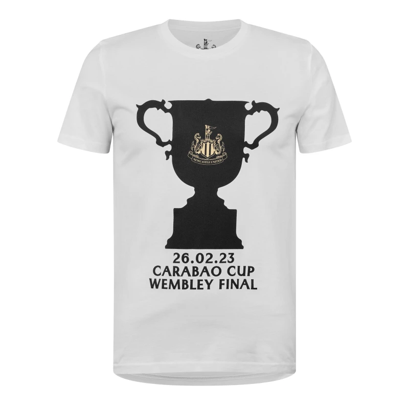 Image of Castore Newcastle United T-Shirt Adults - White White S