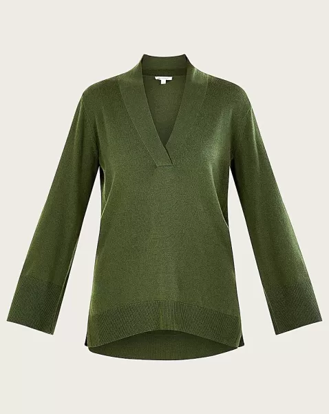 Image of Collar Wool Jumper