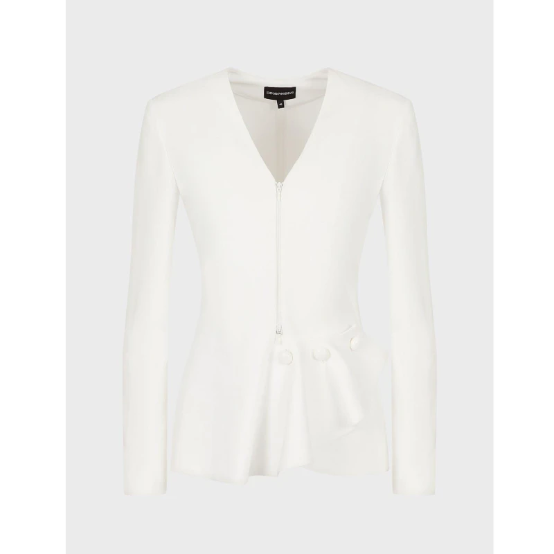 Image of Emporio Armani Blazer White female 8