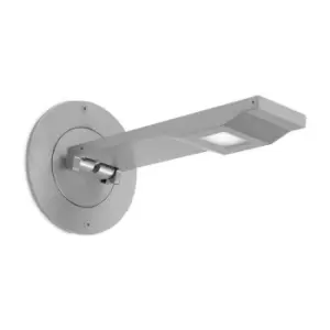 Image of Wall lamp with reading light 1 bulb Aluminum Grey