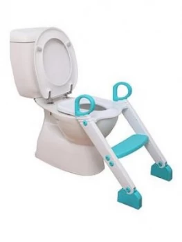 Image of Dreambaby Step-Up Toilet Trainer - Aqua/White