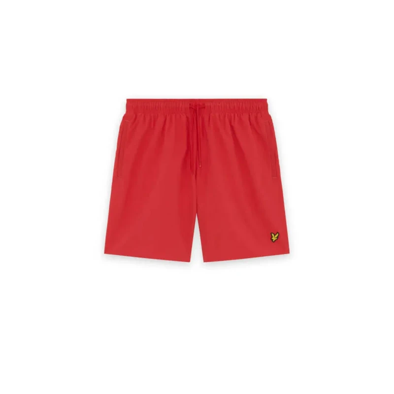 Image of Swim shorts large Lyle & Scott Plain Rouge Male 2XL