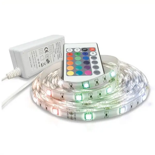 Image of Phoebe LED 5 Metre Strip Kit 30W Dimmable Flexi-Strip with Remote IP65
