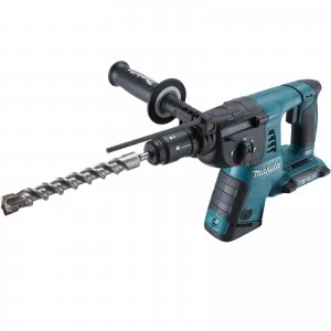 Image of Makita DHR264 Twin 18v Cordless LXT SDS Hammer Drill No Batteries No Charger Case