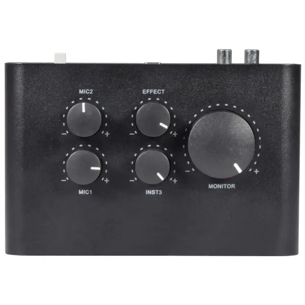 Image of Citronic Citronic USB Audio Interface 2 x Microphone Inputs & 1 x Instrument Input AVS-225370