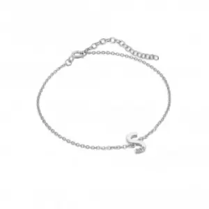 Image of Diamond Letter S Bracelet DL630