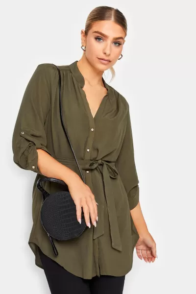 Image of Tie Waist Blouse