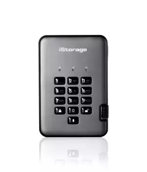 Image of iStorage diskAshur PRO2 256-bit 256GB USB 3.1 FIPS Level 3...