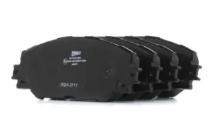 Image of VALEO Brake pad set 301078 Brake pads,Brake pad set, disc brake TOYOTA,AURIS (NRE15_, ZZE15_, ADE15_, ZRE15_, NDE15_)