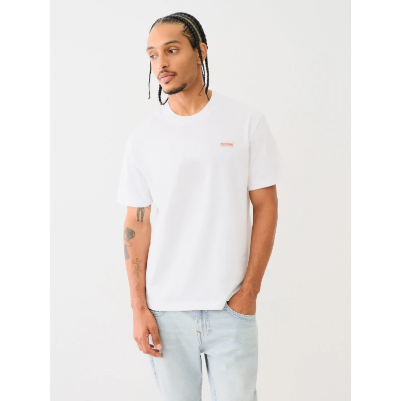 Image of True Religion Og Label Tee - White White S