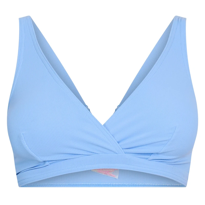 Image of Speedo Maternity High Waisted Bikini - Blue Blue 8