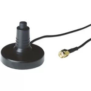 Image of Digitus WiFi aerials Cable extension [1x RP-SMA plug - 1x RP-SMA socket] 1.50 m Black