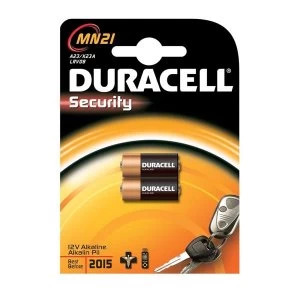 Image of Duracell Security Battery Alkaline 1.2V for Camera Calculator or Pager Pack of 2 MN21