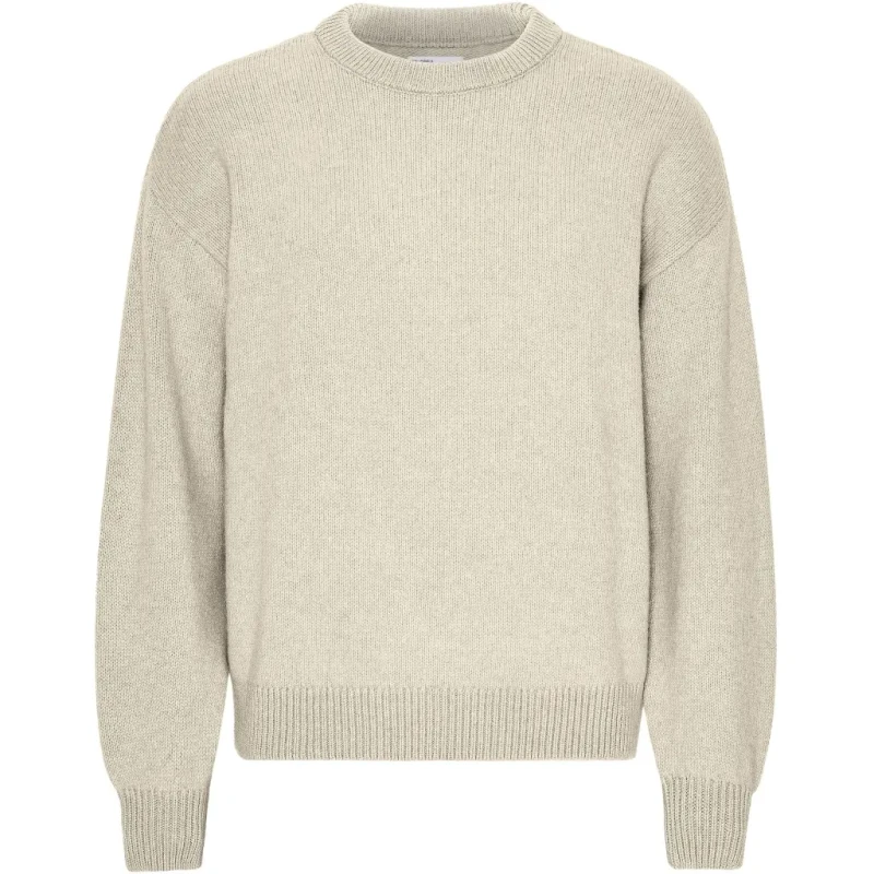 Image of Colorful Standard Oversized round-neck sweater Colorful Standard Ivory White Blanc Unisex M