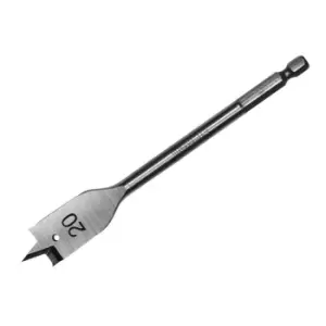 Image of Starrett Flat Wood Drill Bit 20 x 152mm