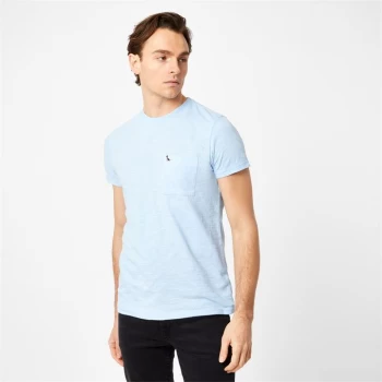 Image of Jack Wills Ayleford Logo T-Shirt - Sky Blue