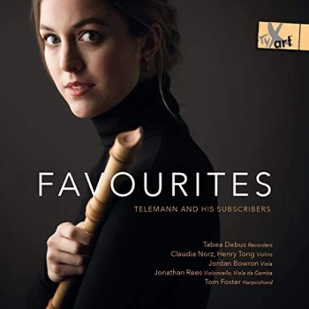 Image of Tabea Debus; Claudia Norz; Henry Tong; Jordan Bowron - Telemann and His Subscribers: Favourites CD