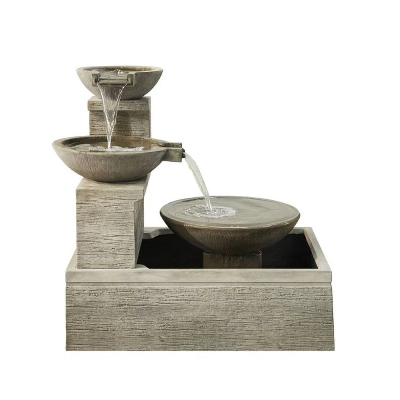 Image of Altico Garden Products Ltd Bellagio Water Feature - L74.5 x W100 x H100cm in Brown Brown Unisex