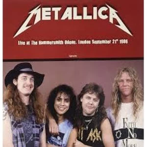 Image of Metallica - Live At The Hammersmith Odeon London September 21th 1986 Red Vinyl