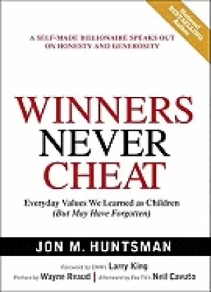 Image of winners never cheat everyday values we learned as children