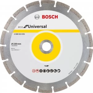 Image of Bosch ECO Universal Segmented Diamond Cutting Disc 115mm 2mm 22mm