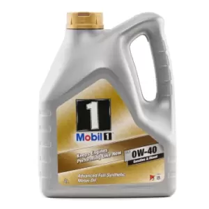 Image of MOBIL Engine oil VW,AUDI,MERCEDES-BENZ 153687 Motor oil,Oil