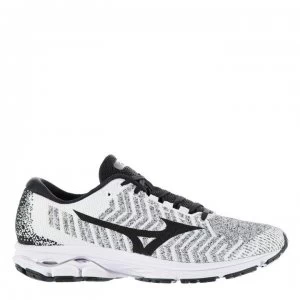 Image of Mizuno Rider Wave Knit 3 Trainers Mens - White/Black
