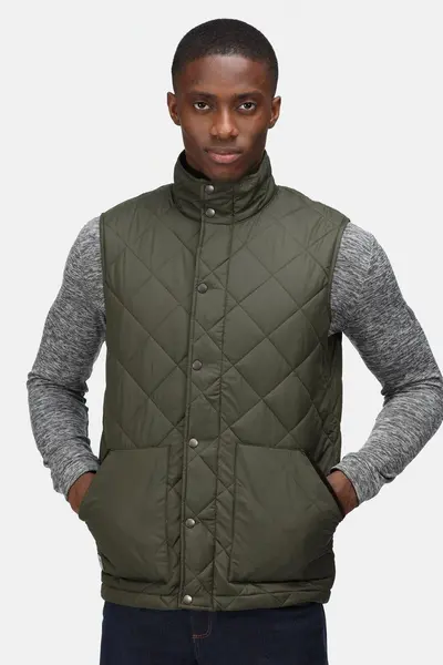 Image of Regatta 'Londyn B/W' Insulated Bodywarmer Khaki
