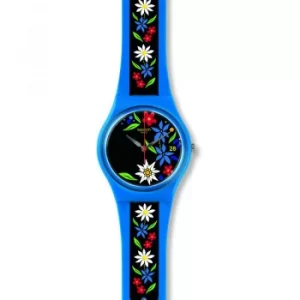 Image of Unisex Swatch Edelblau Watch