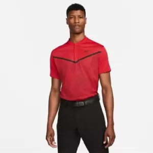 Image of Nike Blade Print Polo Shirt Mens - Red