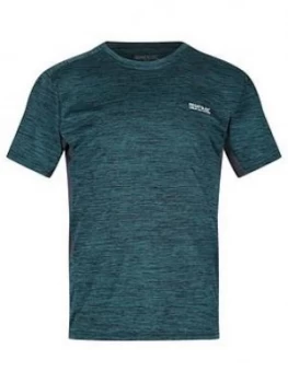 Image of Boys, Regatta Takson II Quick Dry T-Shirt - Teal, Size 3-4 Years
