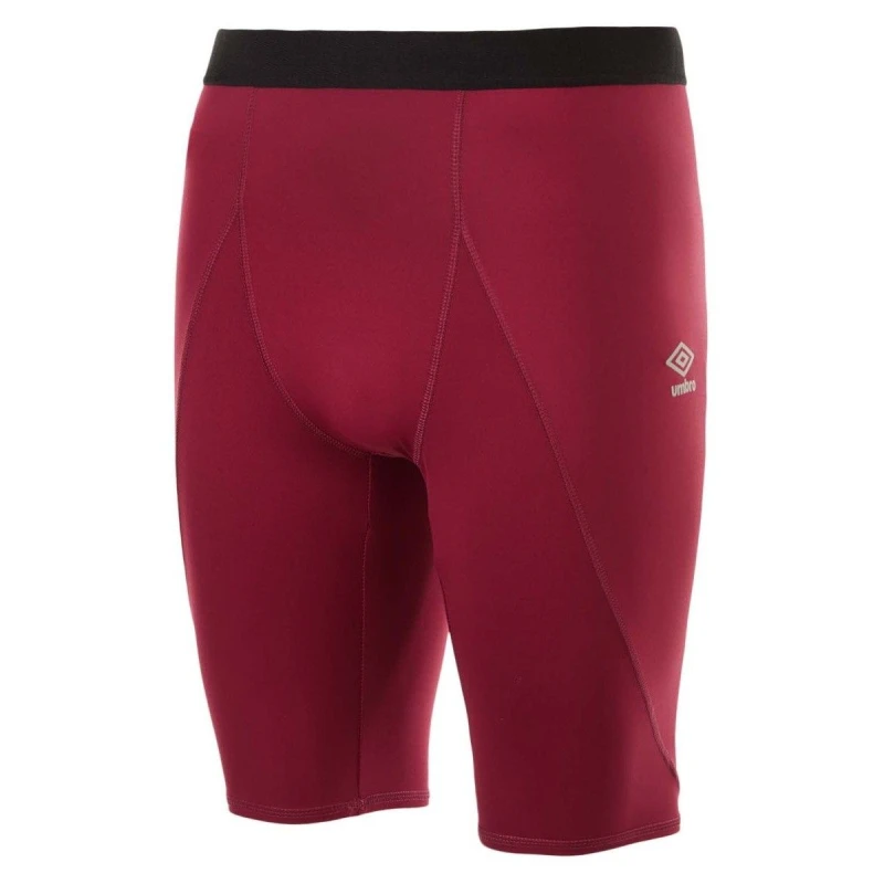 Image of Umbro Umbro Men Player Elite Power Shorts in Burgundy Size: X-Large Burgundy XL Male 5063107697578