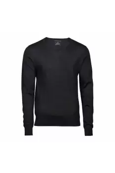 Image of Knitted V Neck Sweater