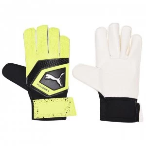 Image of Puma One 4 Goalkeeper Gloves Junior Boys - Fluo/Black