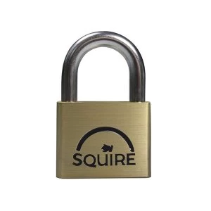 Image of Squire LN5T Lion Brass Padlocks 5-Pin 50mm Twin Pack