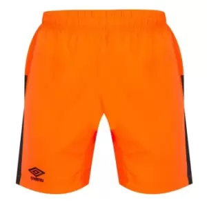 Image of Umbro Goalkeeper Shorts Mens - Orange