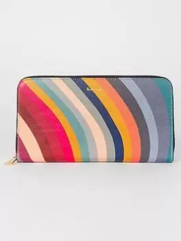 Image of Ps Paul Smith Swirl Large Zip Purse