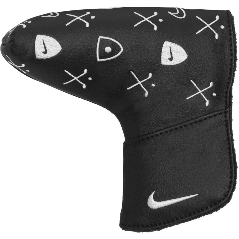 Image of Nike Golf Blade Putter Headcover Black/White unisex One Size