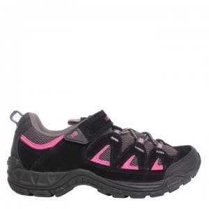 Image of Karrimor Summit Childrens Walking Shoes - Black/Pink