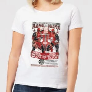 Image of Marvel Deadpool Kills Deadpool Womens T-Shirt - White - S