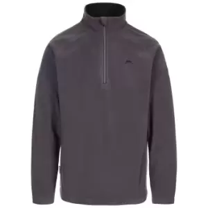 Image of Trespass Mens Blackford Microfleece (M) (Dark Grey)