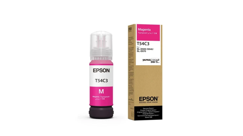 Image of Epson C13T54C320 Magenta Ink Bottle (Original)