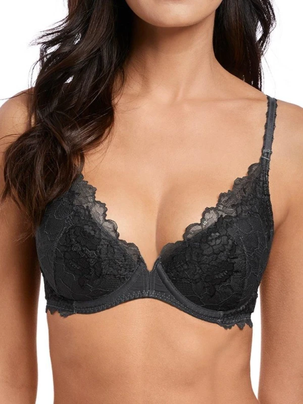 Image of Wacoal Womens underwired bra Wacoal Lace perfection Noir Female 90B