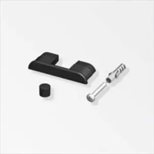 Image of ProSolve PVC Coaxis Wall Fixing Kit 35.5MM Black