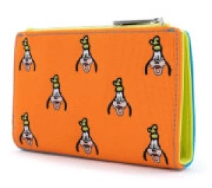 Image of Loungefly Disney Sensational 6 Goofy Aop Canvas Wallet