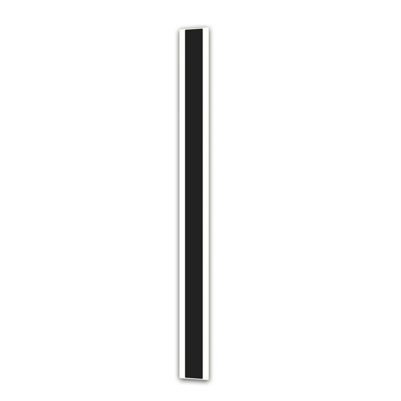 Image of ENER-J 120cm Modern LED Outdoor Wall Light Bar 28W Dimmable & CCT Tunable with Remote - Black Unisex