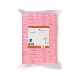 Image of Facilities Cleaning Cloths Anti microbial Heavy Duty 76gsm W500xL300mm