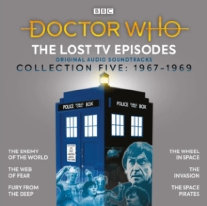 Image of Doctor Who: The Lost TV Episodes Collection Five : Second Doctor TV Soundtracks CD-Audio