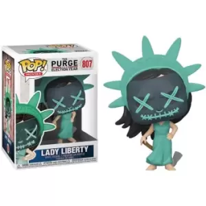 Image of The Purge Election Year Lady Liberty Pop! Vinyl Figure